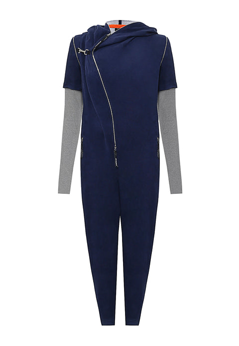 JUMPSUIT GAGA PLUS SIZE navy - MONOSUIT