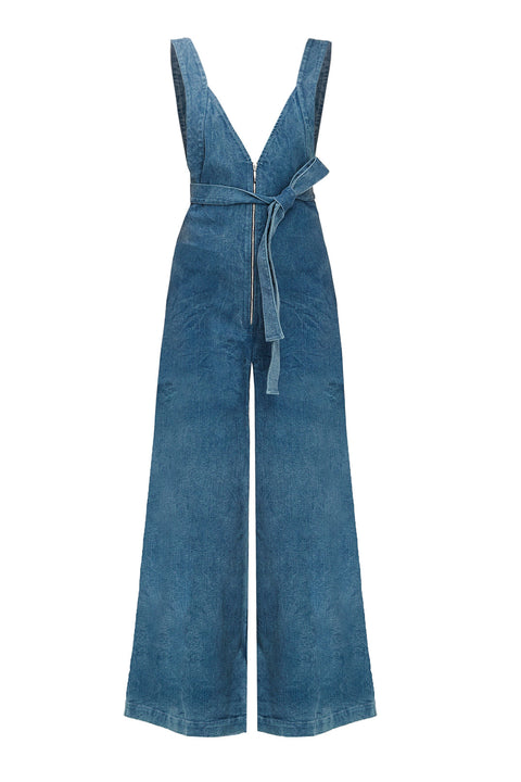JUMPSUIT JUMPER denim - ONE SIZE / Denim - MONOSUIT