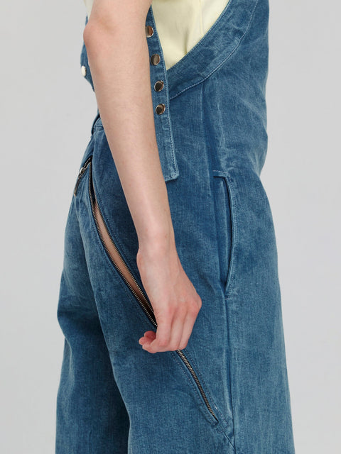 JUMPSUIT JUMPER denim - ONE SIZE / Denim - MONOSUIT