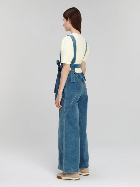 JUMPSUIT JUMPER denim - ONE SIZE / Denim - MONOSUIT