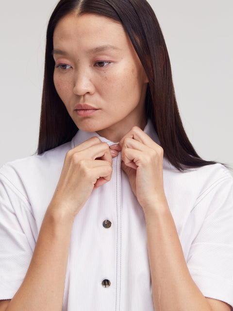 JUMPSUIT KIOTO SHORT SLEEVES white - MONOSUIT