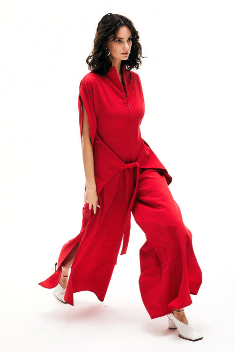 JUMPSUIT LEA red - MONOSUIT