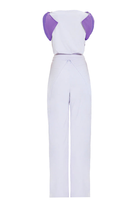 JUMPSUIT NIKA grey/violet - S-M / Grey-violet - MONOSUIT