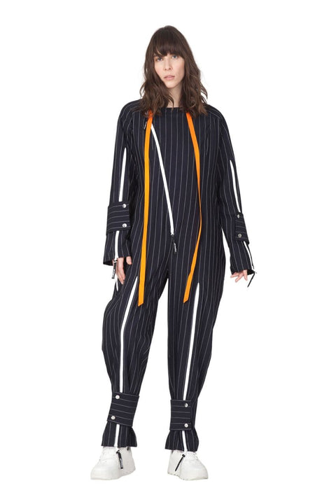 JUMPSUIT SPACE X dark blue - S-M / Blue - MONOSUIT