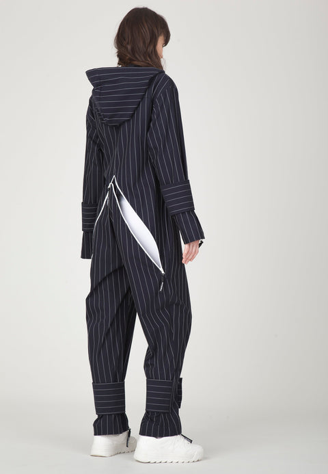 JUMPSUIT SPACE X dark blue - S-M / Blue - MONOSUIT