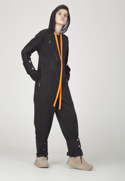 JUMPSUIT SPACE X dark grey - S-L / Grey - MONOSUIT