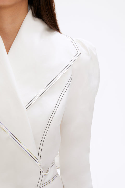JUMPSUIT VAMP white - MONOSUIT