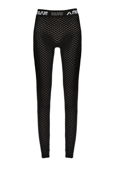 LEGGINGS 3D black - BOTTOM