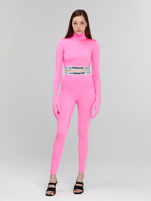 LEGGINGS pink - BOTTOM