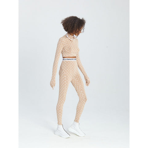 LEGGINGS RING beige - BOTTOM