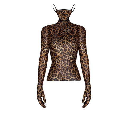 LONGSLEEVE MASK leo - TOP