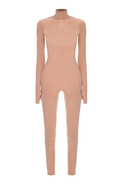 MONOSKIN LUREX beige - MONOSKIN