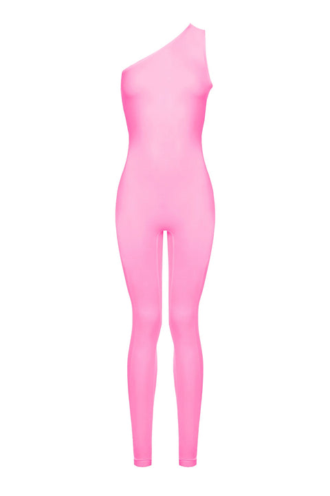 MONOSKIN OFF SHOULDER LONG pink - MONOSKIN