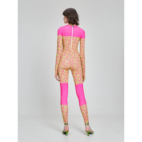 MONOSKIN PRINT pink/lime - MONOSKIN