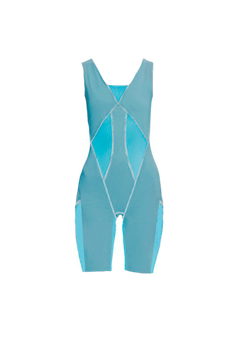 MONOSKIN ZIG ZAG blue