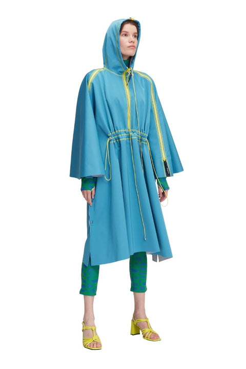 PONCHO blue - S-L / Blue - TOP