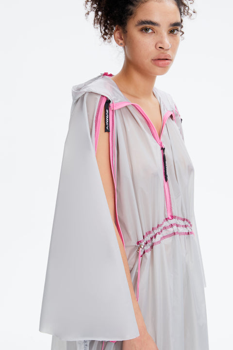 RAINCOAT WATERPROOF grey - S-L / Grey - TOP