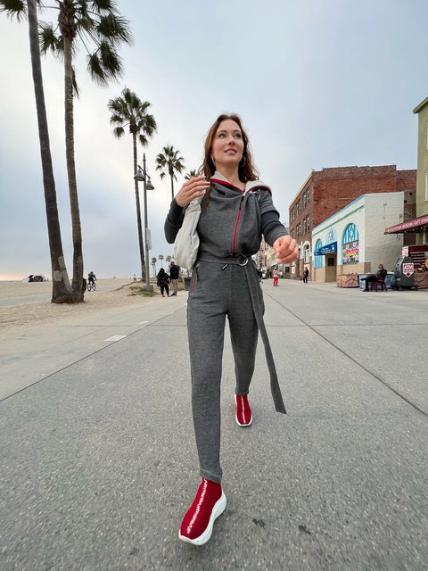 SNEAKERS LETS DANCE red - SHOES