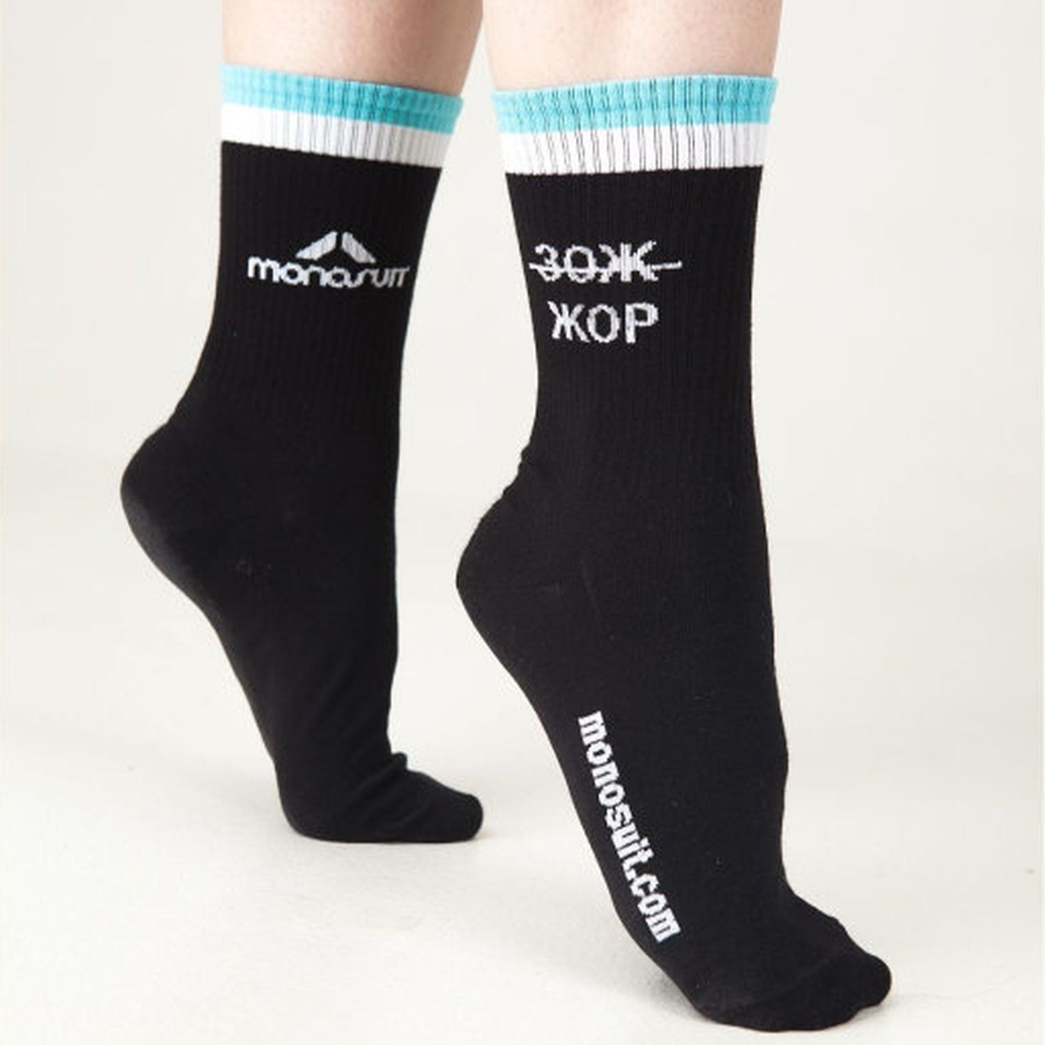 SOCKS Zozh Black/Blue - Socks