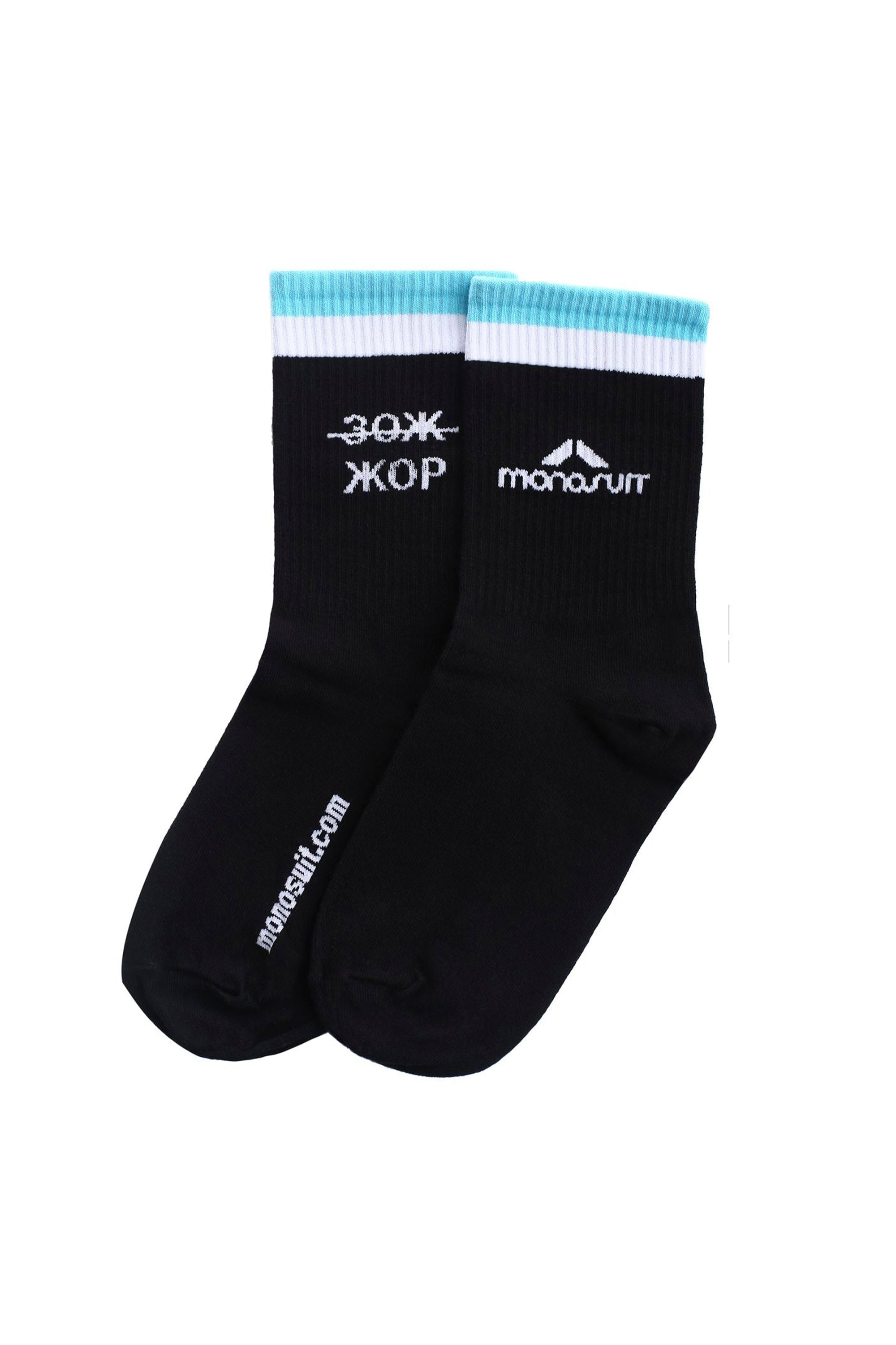 SOCKS Zozh Black/Blue - Socks