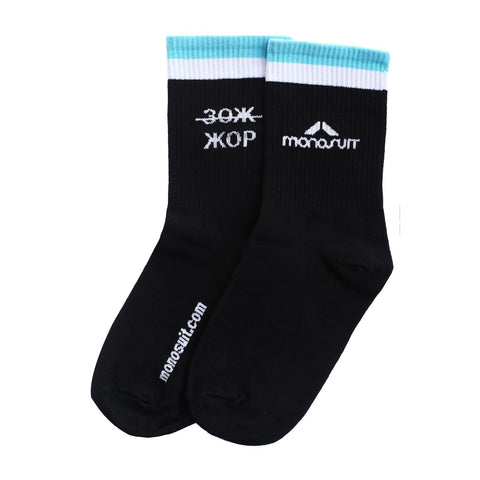 SOCKS ZOZH black/blue - ACCESSORIZE