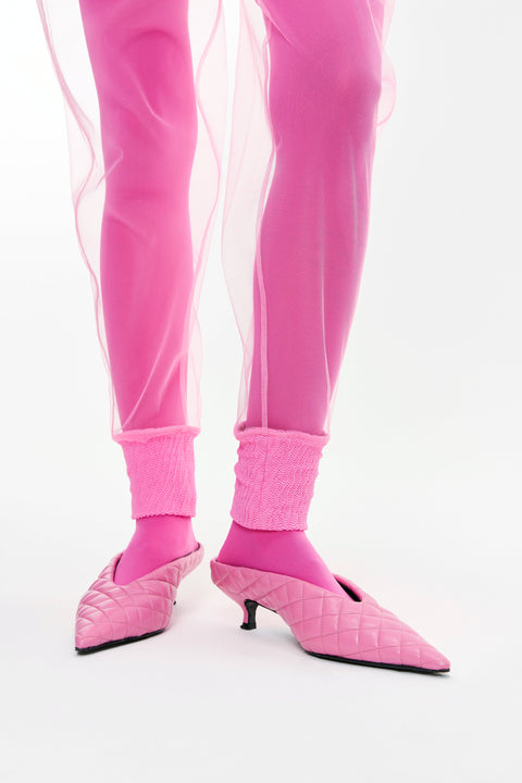 SWEATPANTS MESH pink - BOTTOM