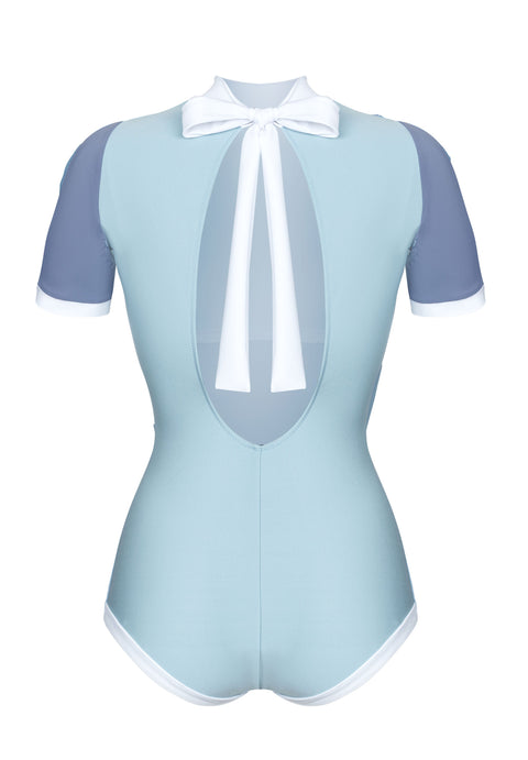 SWIMSUIT blue - TOP