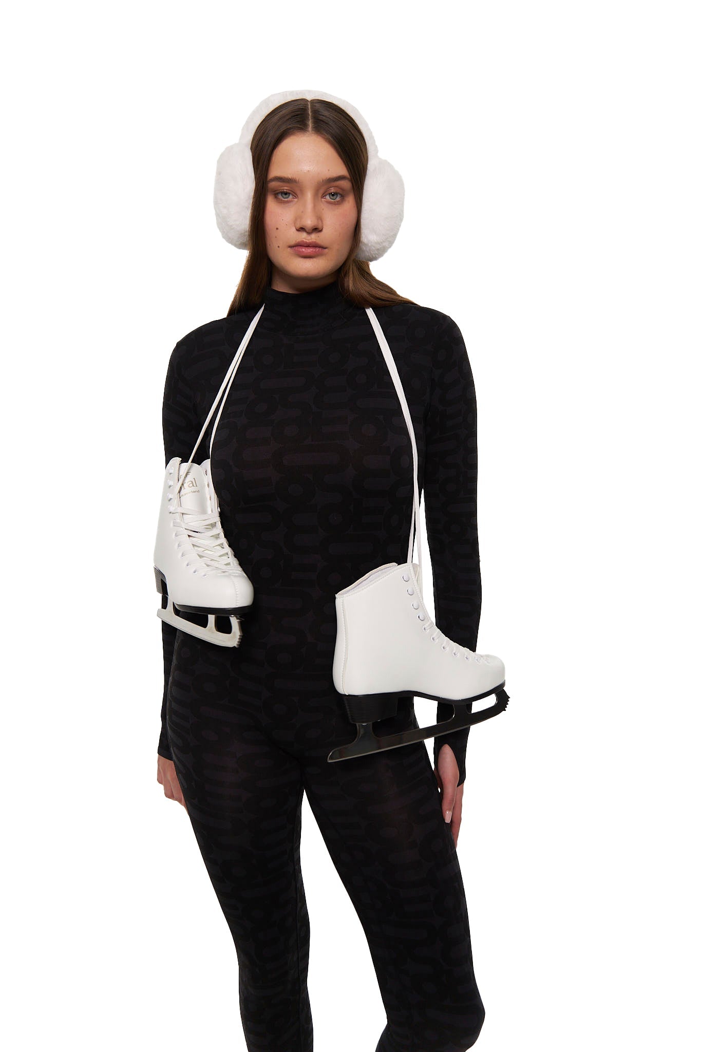 White Faux Fur Earmuffs - White / One Size - Earmuffs