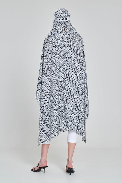 WING CAP black/white - S-L / Grey - ACCESSORIZE