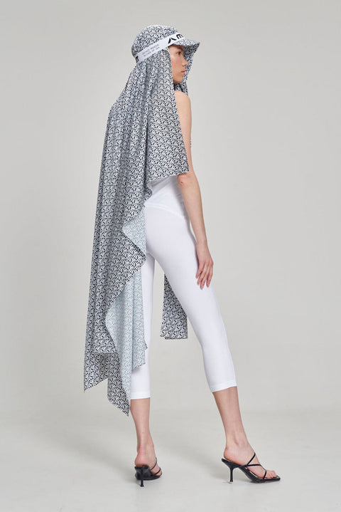 WING CAP black/white - S-L / Grey - ACCESSORIZE