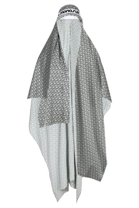 WING CAP black/white - S-L / Grey - ACCESSORIZE