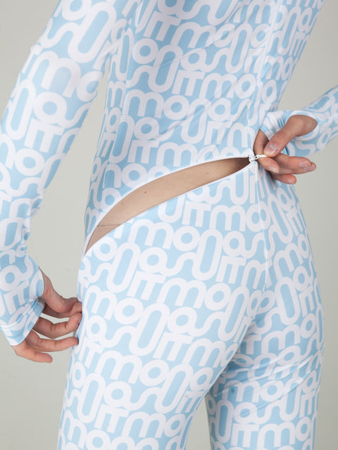 MONOSKIN PRINT light blue