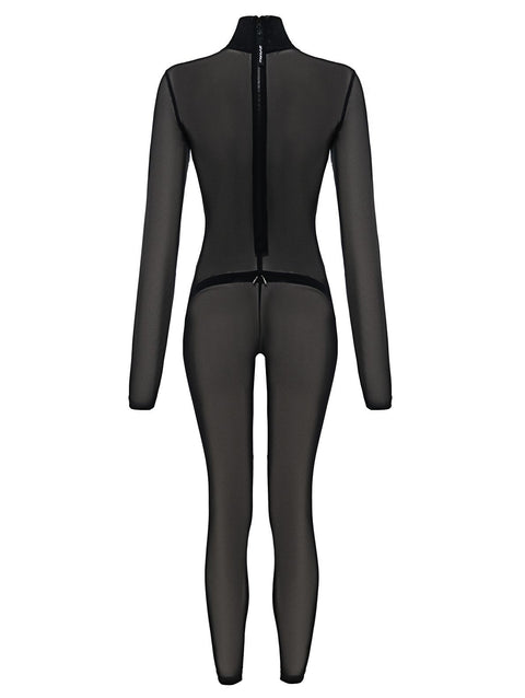 MONOSKIN TOTAL MESH black