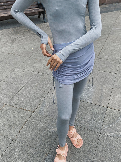 SKIRT TEENY-TINY grey