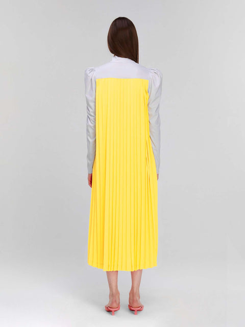 DRESS PRINCESS grey/yellow