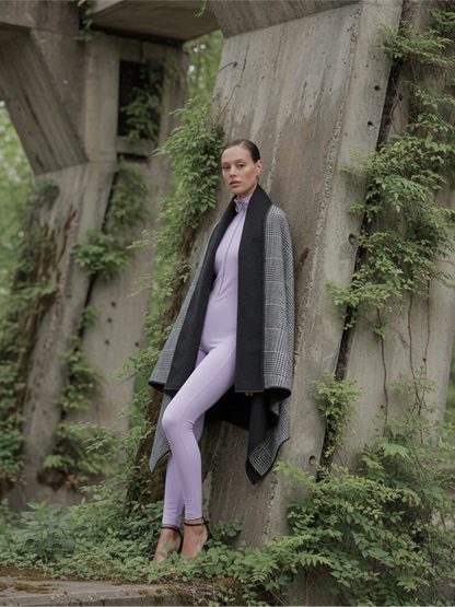 Glen Plaid Reversible Twist Vest