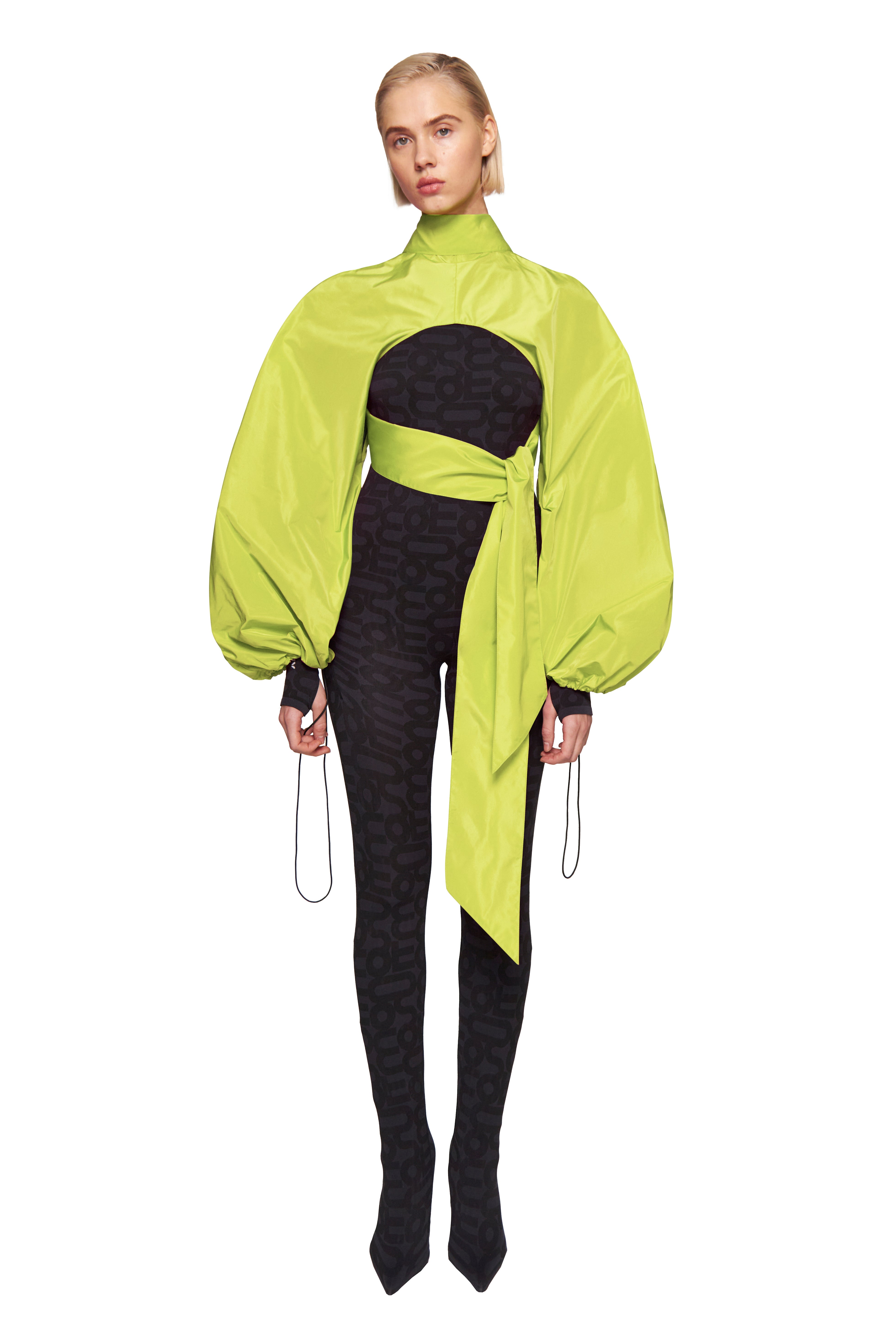 Lime Green Bolero Sleeves