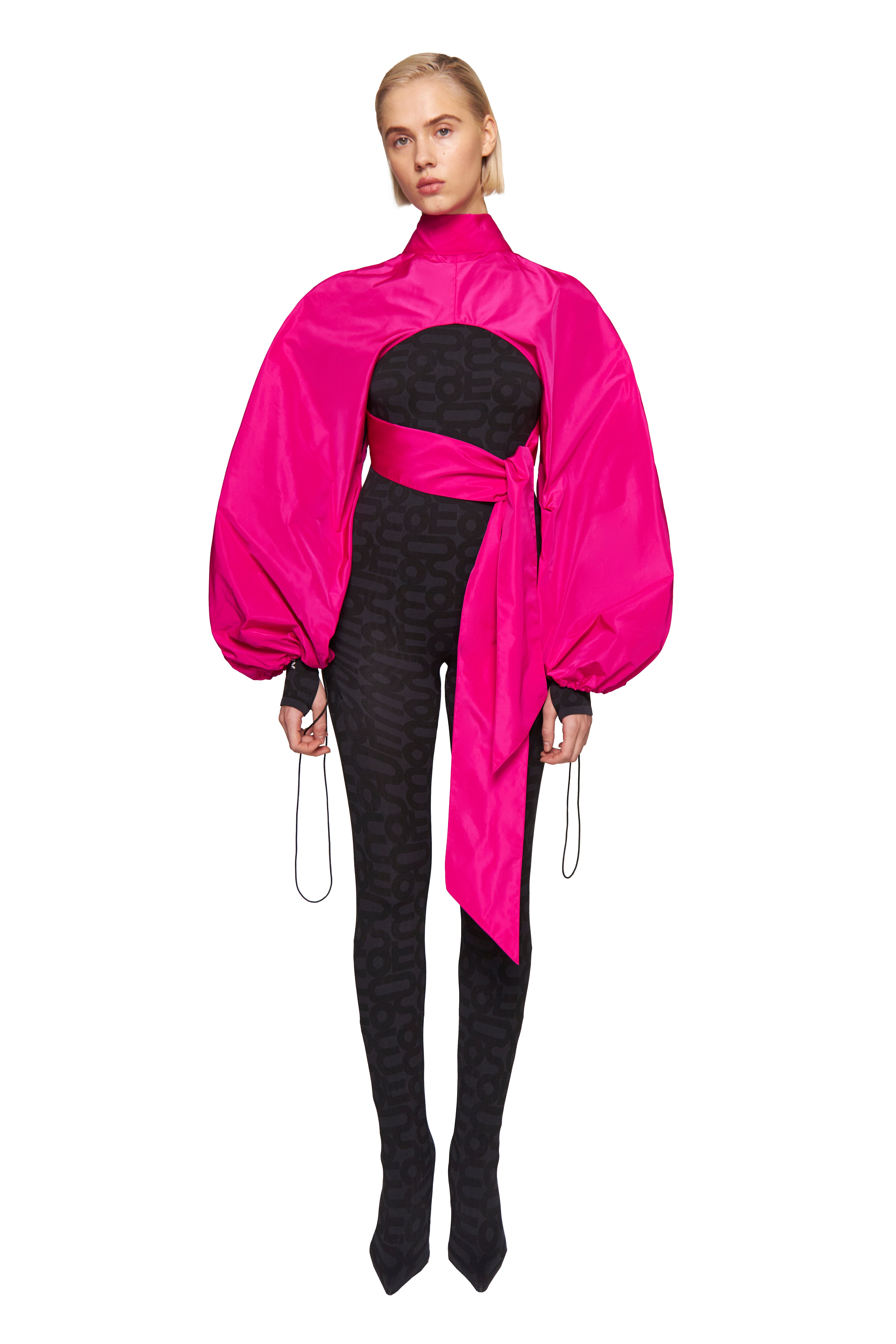 BOLERO SLEEVES fuchsia