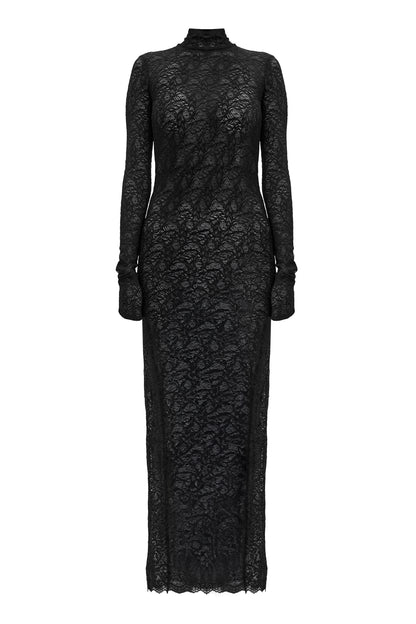 black long sleeve lace turtleneck dress Amazon.com: Lace Turtleneck Dress