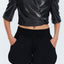 BLAZER CROPPED black - S-M / Black - TOP