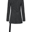 BLAZER SHORT dots black - TOP