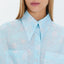 BLOUSE BOYFRIEND blue - S-M / Blue - TOP