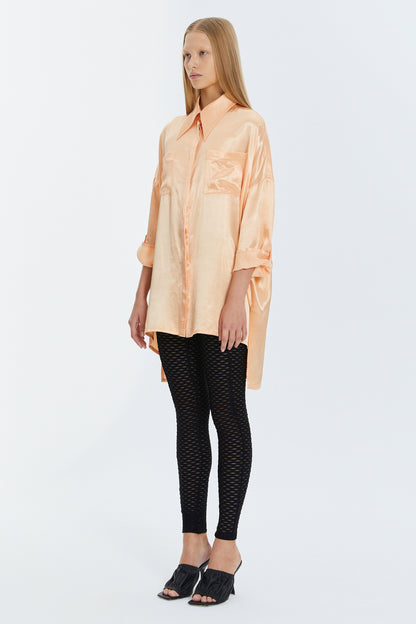 BLOUSE Boyfriend Peach - One size / Peach - Top