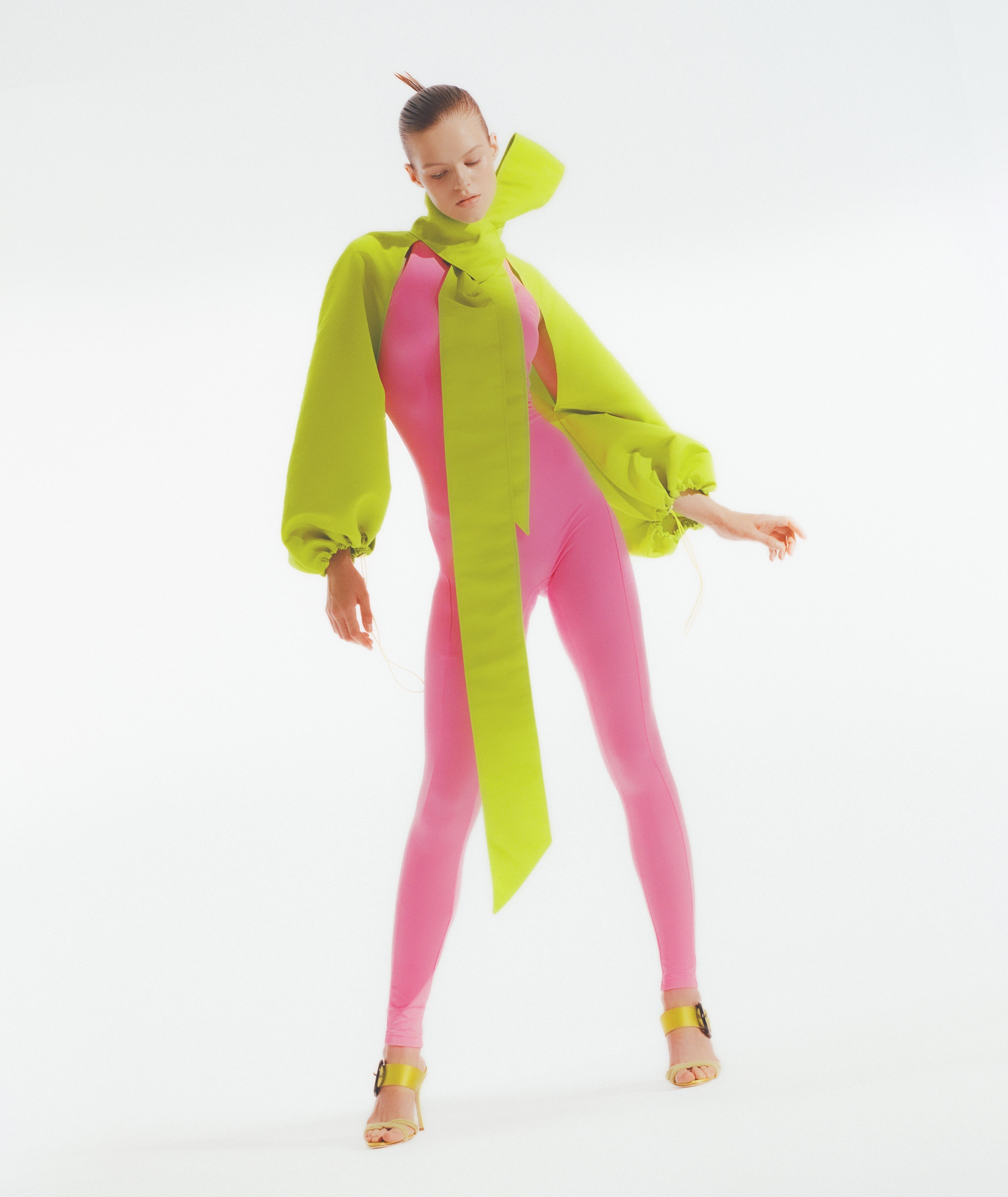 BOLERO Sleeves Lime Green - One size / Green - Bolero