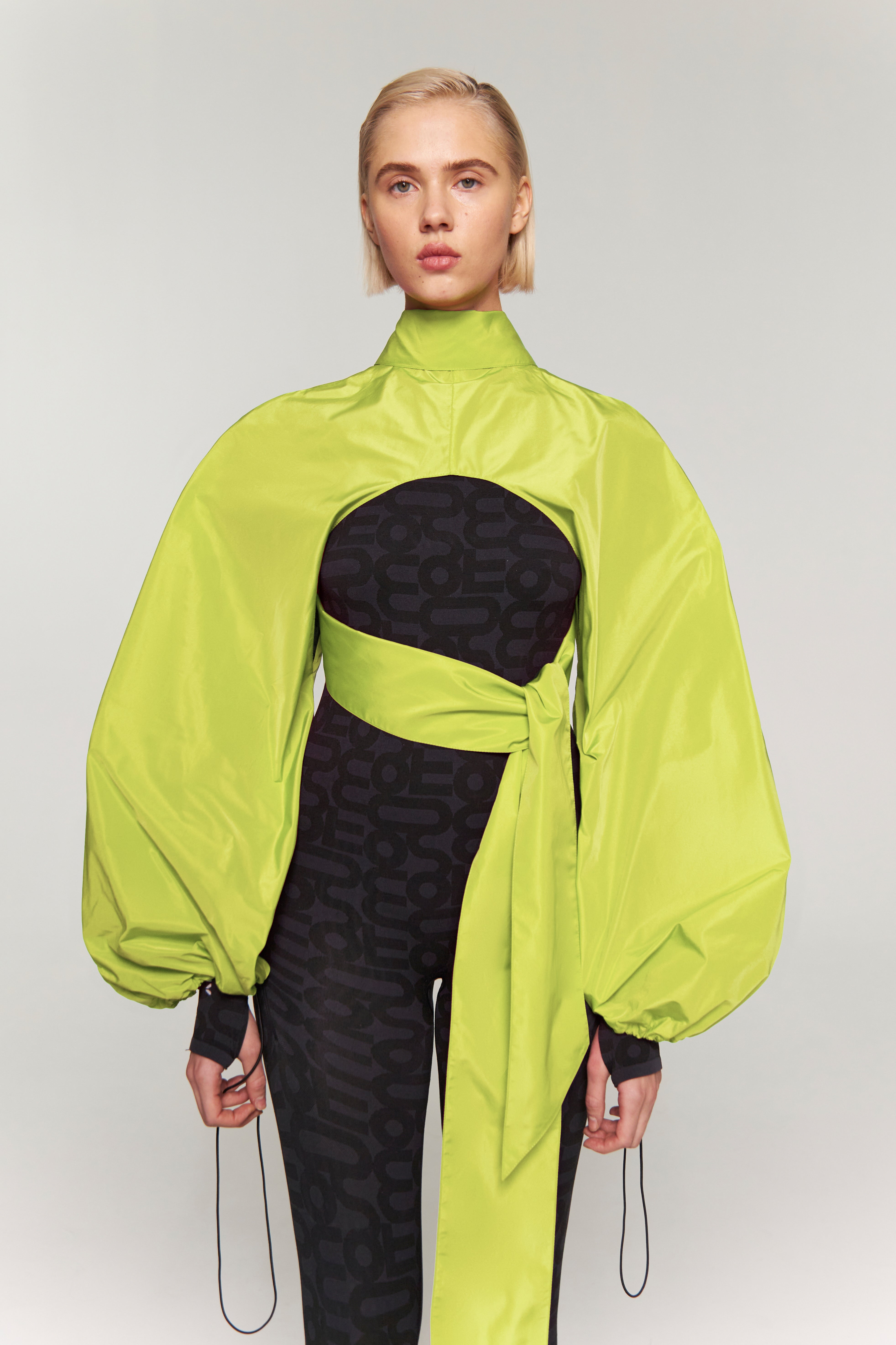 BOLERO Sleeves Lime Green - One size / Green - Bolero