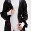 COAT DRAIN black - S-L / Black - TOP