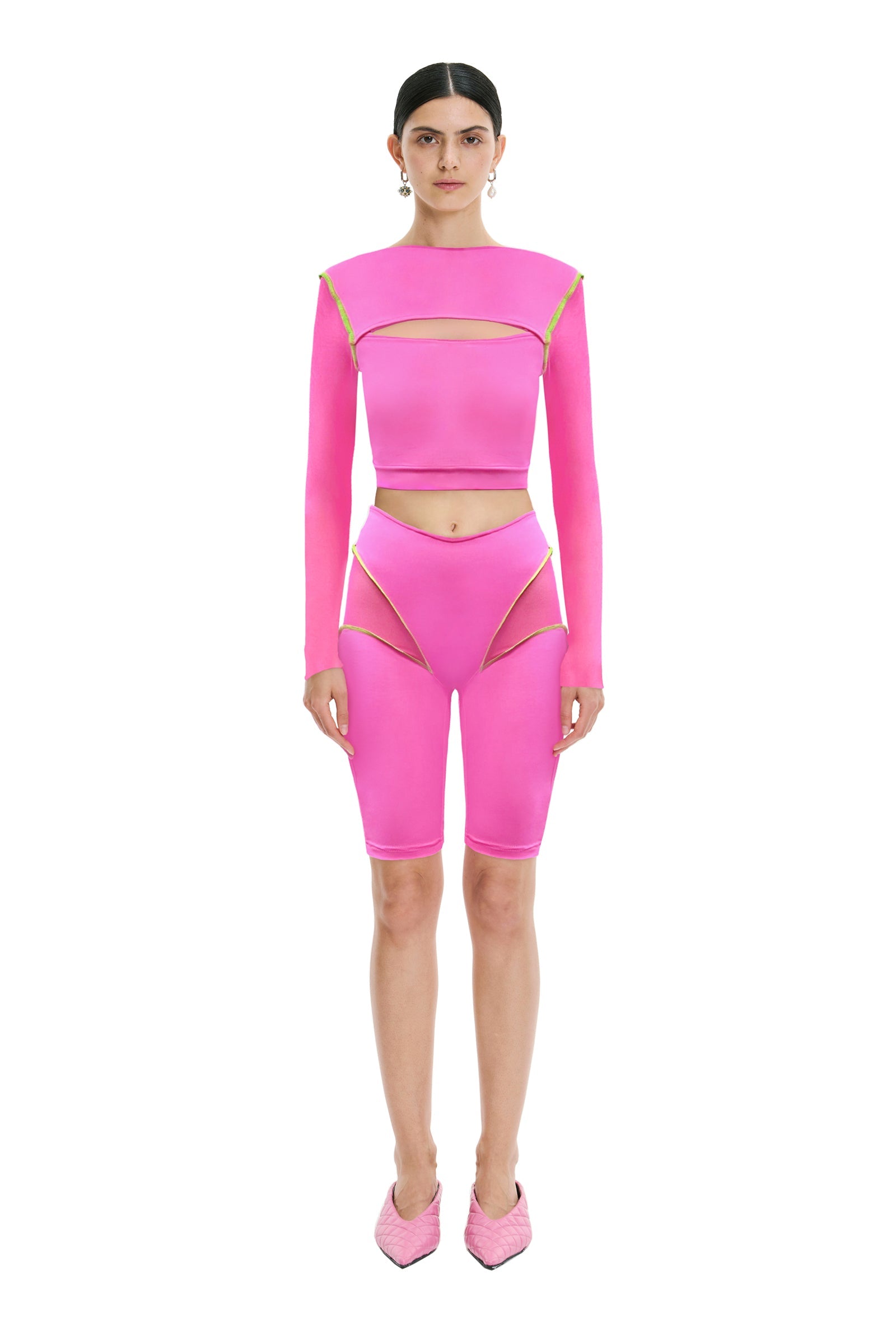 CROPTOP Erratic Pink - Top