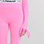 CROPTOP GLOVES pink - TOP
