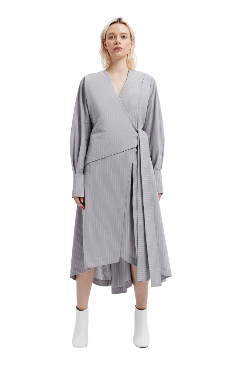 DRESS DALAI MAMA grey - S-L / Grey - DRESS