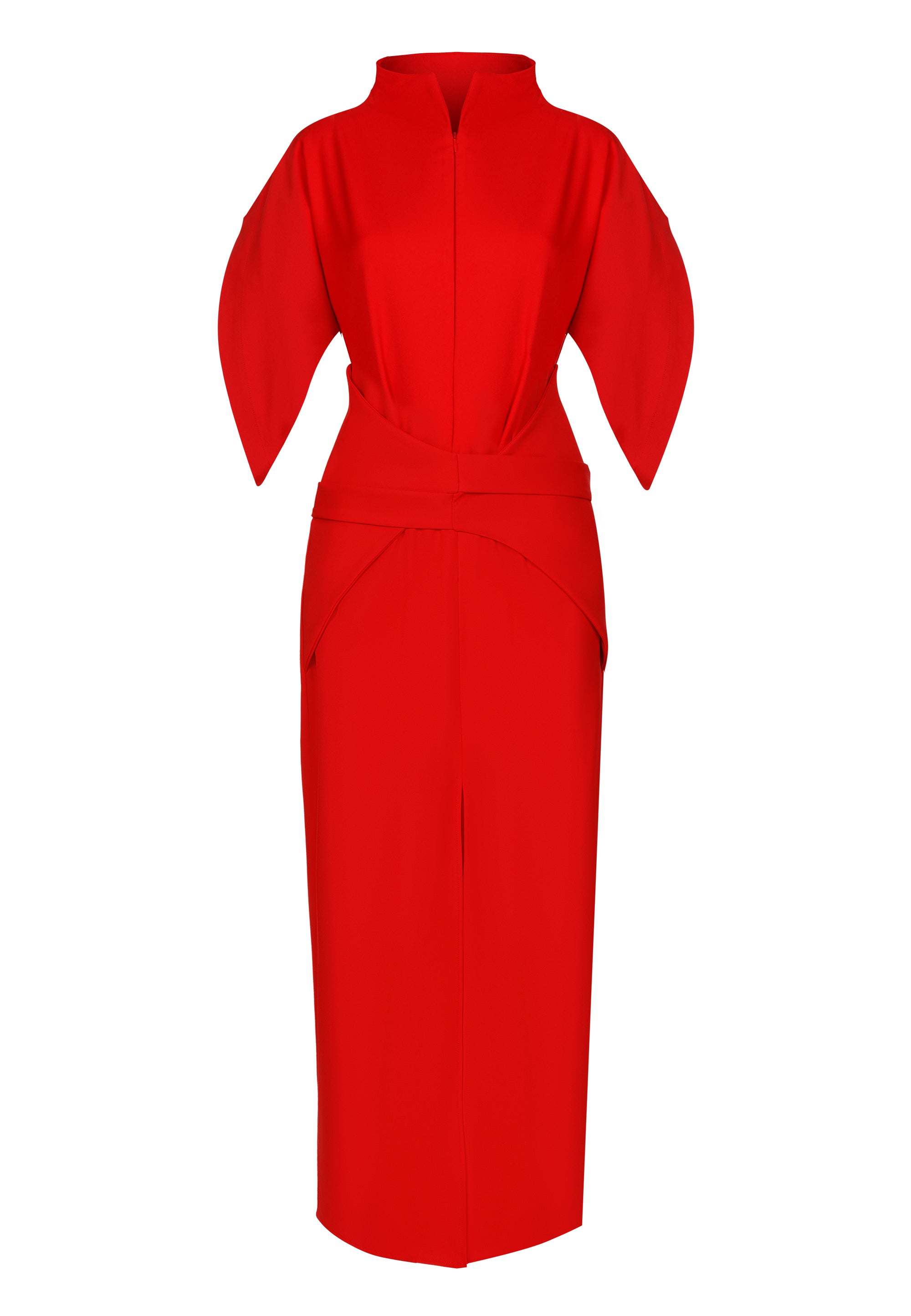 DRESS Lea Narrow Red - Dresses